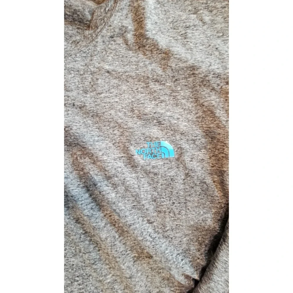 The North Face Shirt Mens XXXL Gray Long Sleeve VaporWick Athletic Active